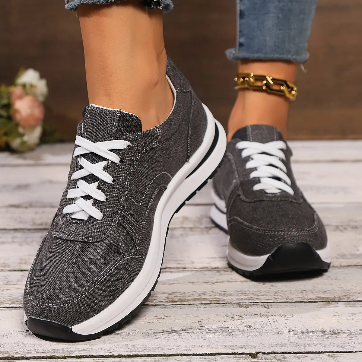 Freya™ | Orthopedische Schoenen met Dikke Zolen