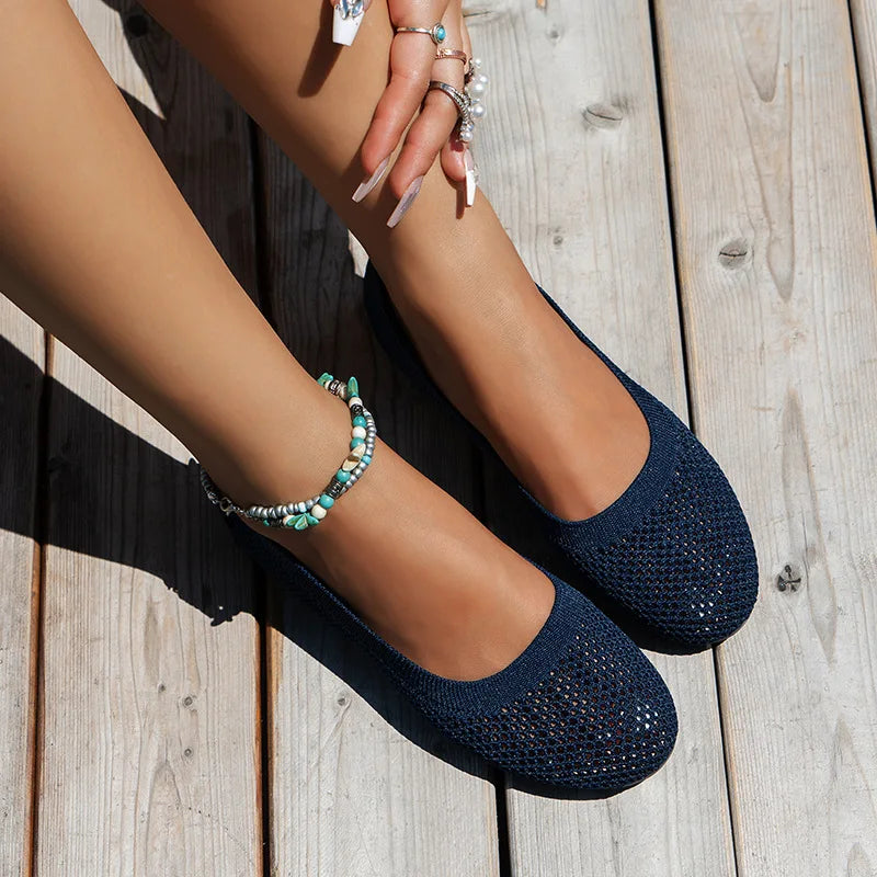 Louise – Ademendende Platte Schoenen