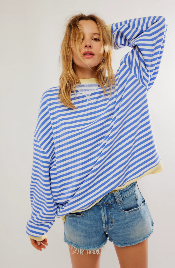 MANA™ – Gestreepte Oversized Pullover 🍂✨