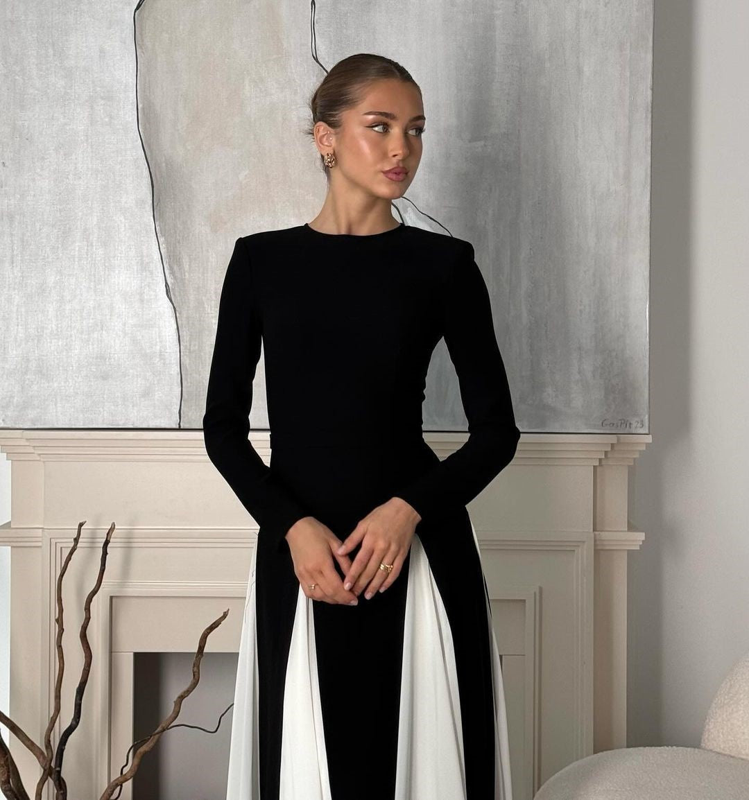 Eliza - Stijlvolle Lange Jurk