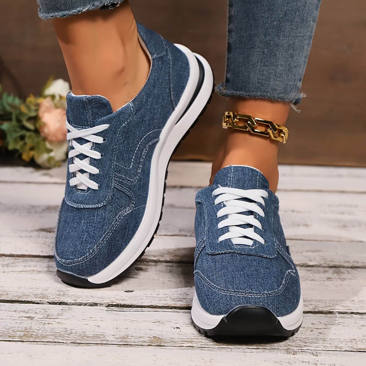 Freya™ | Orthopedische Schoenen met Dikke Zolen