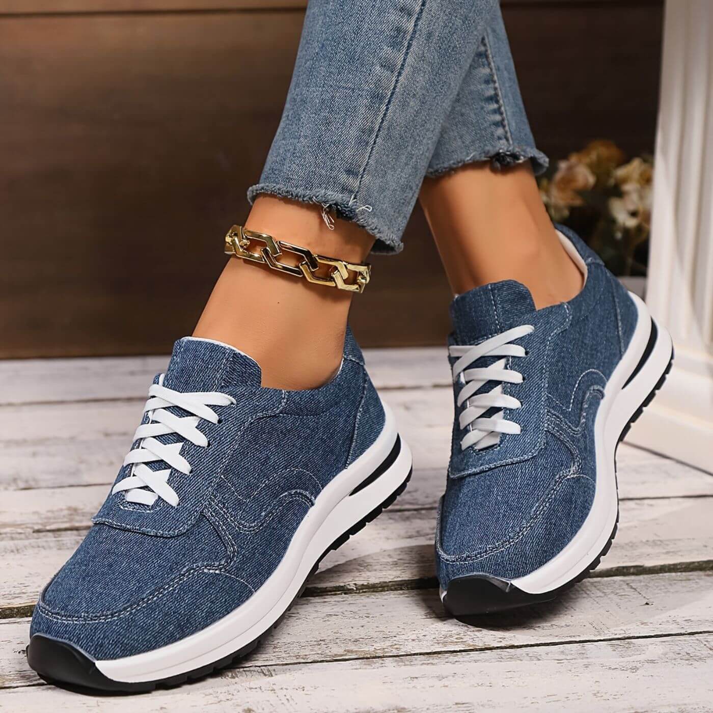Freya™ | Orthopedische Schoenen met Dikke Zolen